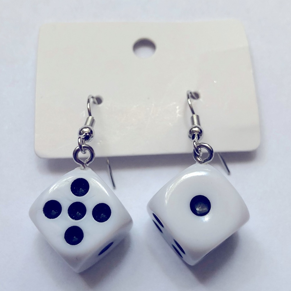 Dice NWOT earrings 🎲